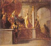 The Queen of Sheba before Solomon Nicolaus Knupfer